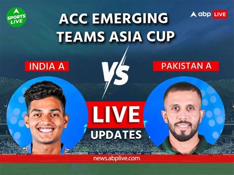 India A vs Pakistan A Final, Emerging Asia Cup 2023 Highlights.